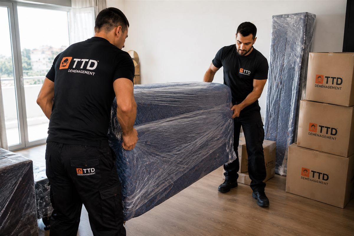 Équipe TTD au chargement